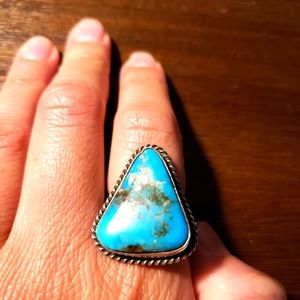 Sterling Silver Turquoise Stone Ring
